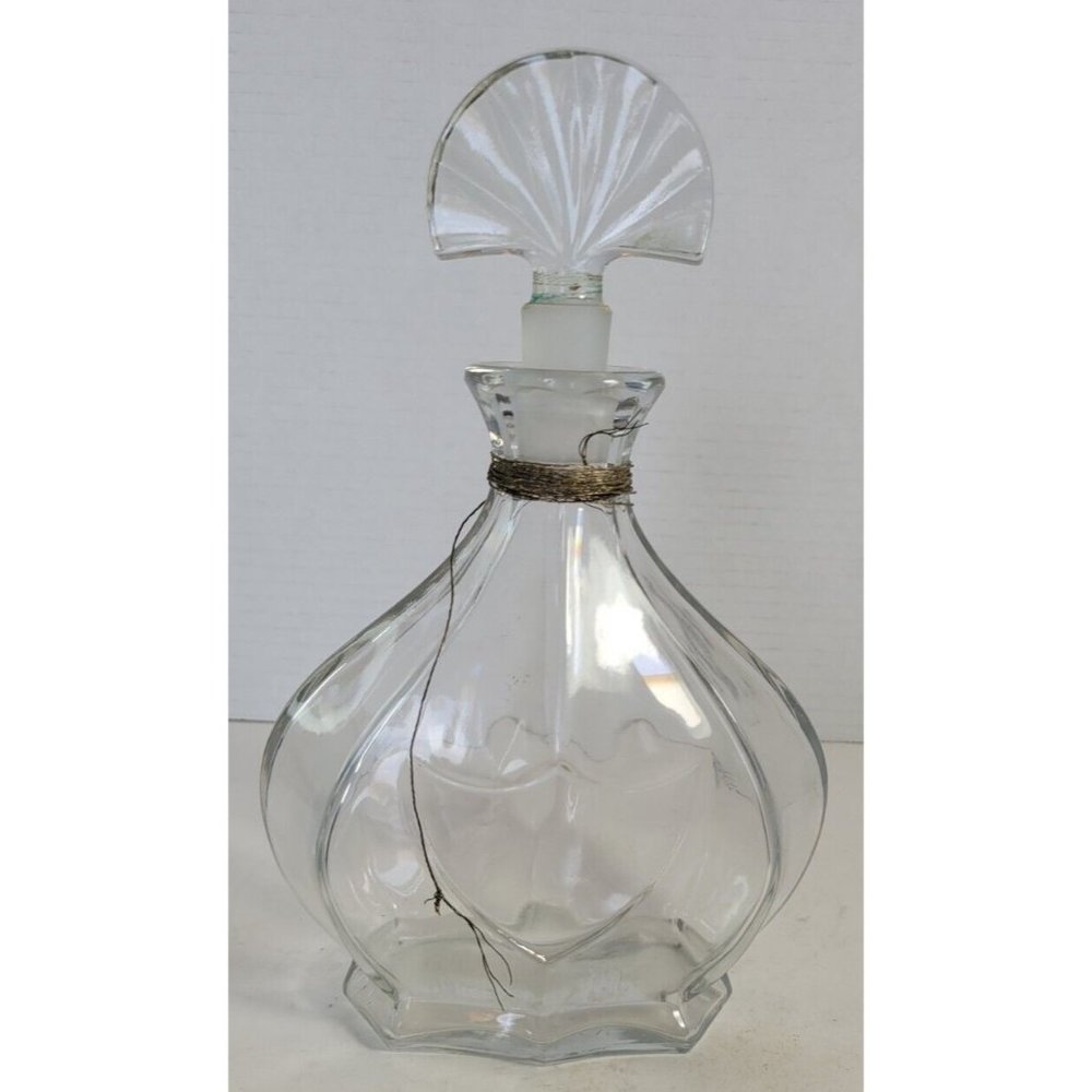 Vintage Corday Trapeze Perfume Bottle Made in France, Empty Bottle